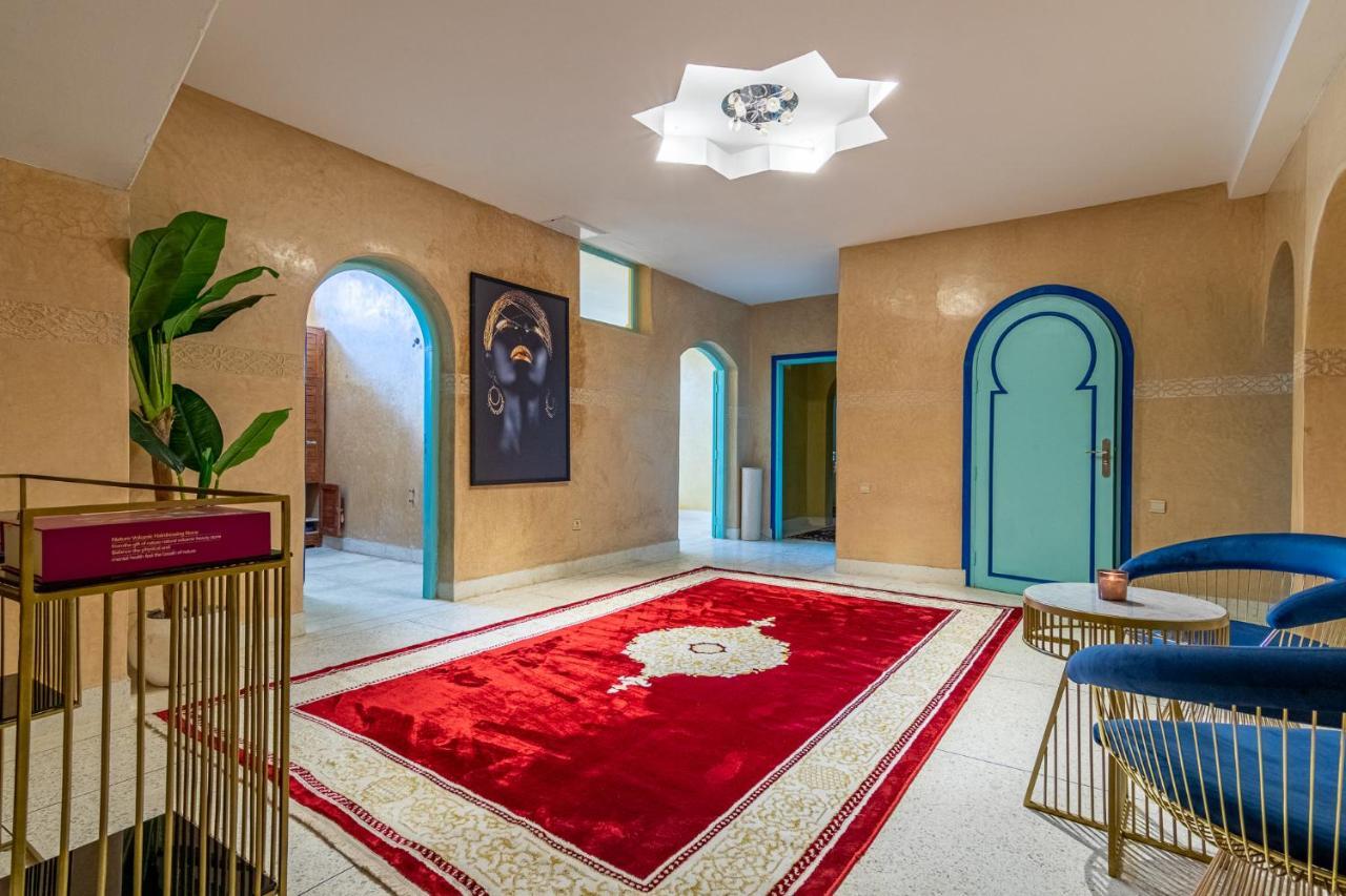 Palais Les Sources De L'Atlas & Spa El Harkat Exterior foto