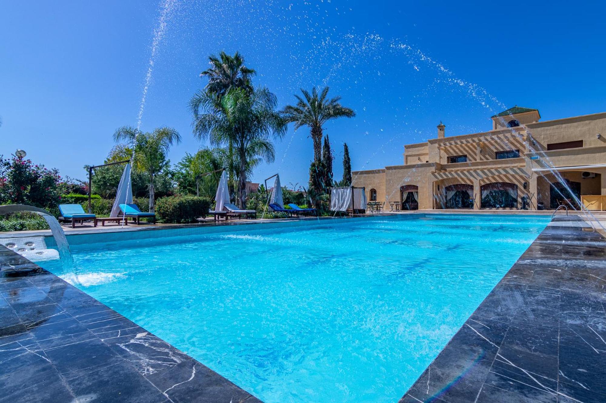 Palais Les Sources De L'Atlas & Spa El Harkat Exterior foto