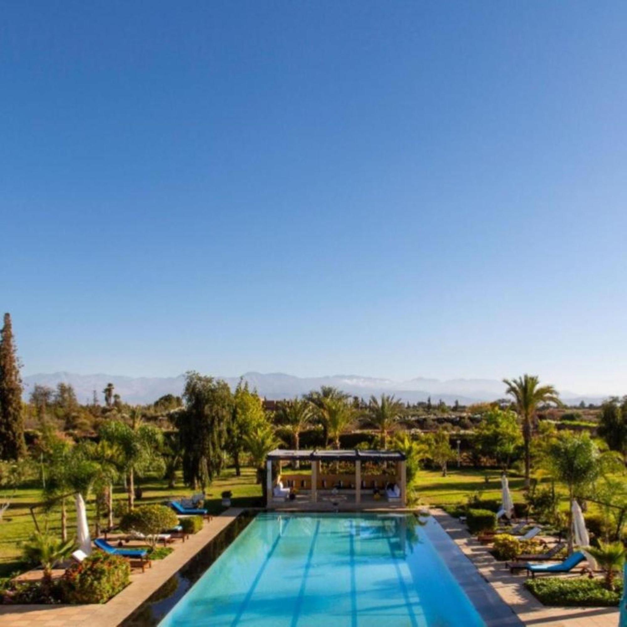 Palais Les Sources De L'Atlas & Spa El Harkat Exterior foto